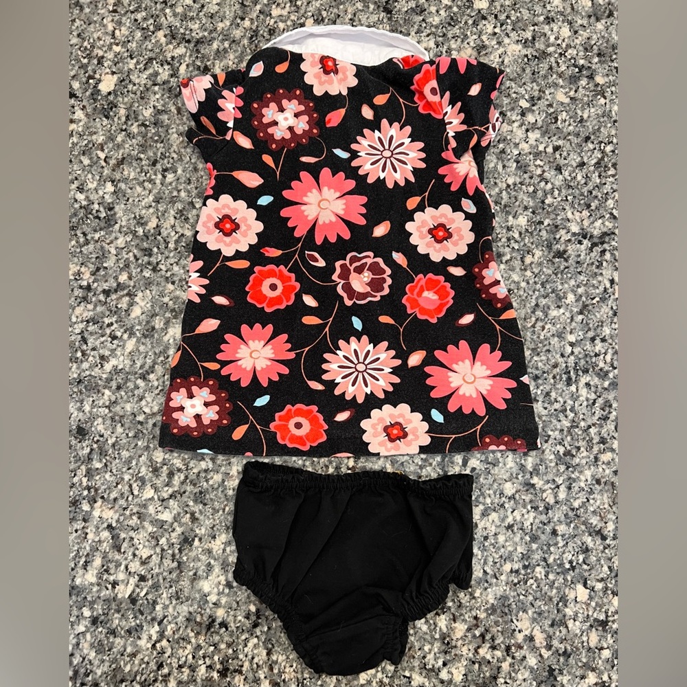 Kate Spade New York Girls Floral Mod Dress with Bottoms - Picture 6 of 9